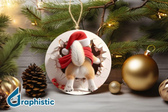 3D Dog Christmas Ornament Back 21 Review