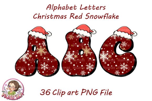 Alphabet Letters Christmas Red Snowflake: A Designer's Real-World Review