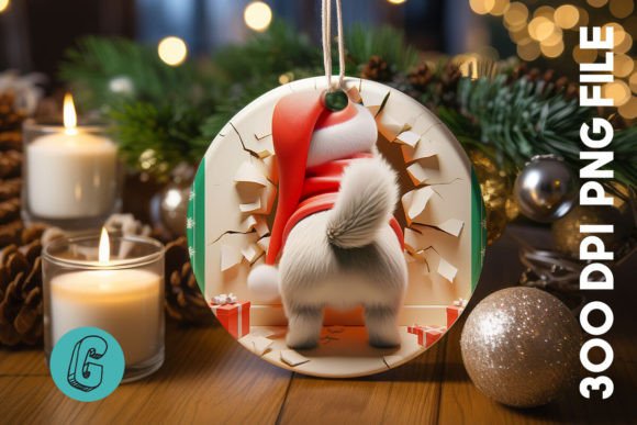 Cute Dog Christmas Ornament Back 21 Review