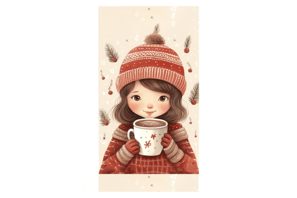 Hot Cocoa Christmas Card: A Review of Cozy Illustrations