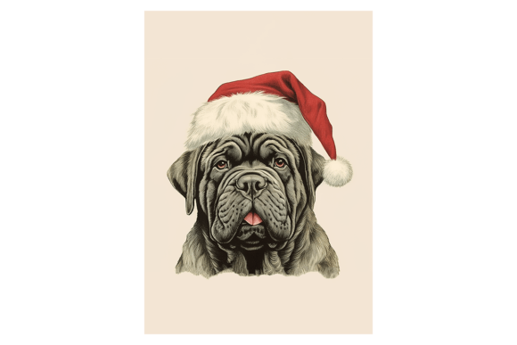 Mastiff Christmas Card: A Designer's Review of Seasonal Illustrations