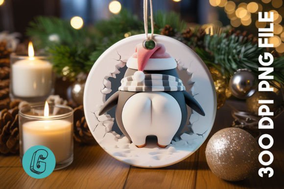 Penguin Christmas Ornament Back 81: A Designer's Review