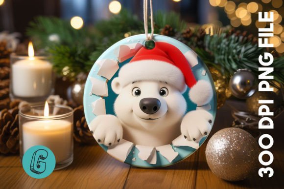 Polar Bear Christmas Ornament F 118: A Review for Modern Illustrations