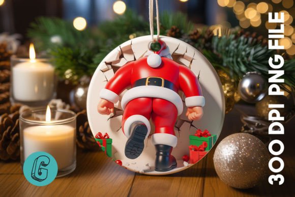 Santa Christmas Ornament Back 79: A Review for Sellers