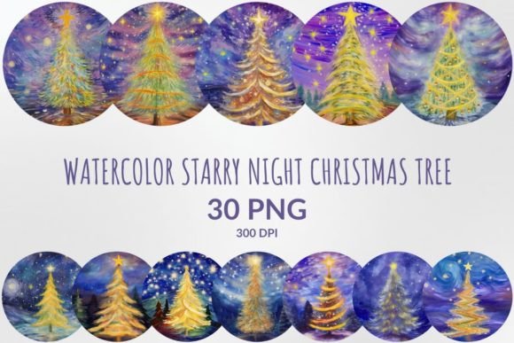 Starry Night Christmas Tree Sublimation: A Designer's Review