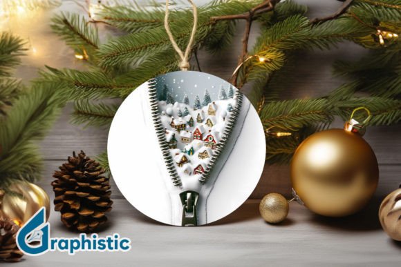 Unzipped 3D Christmas Ornament PNG 17: A Seller's Review of Premium Illustrations